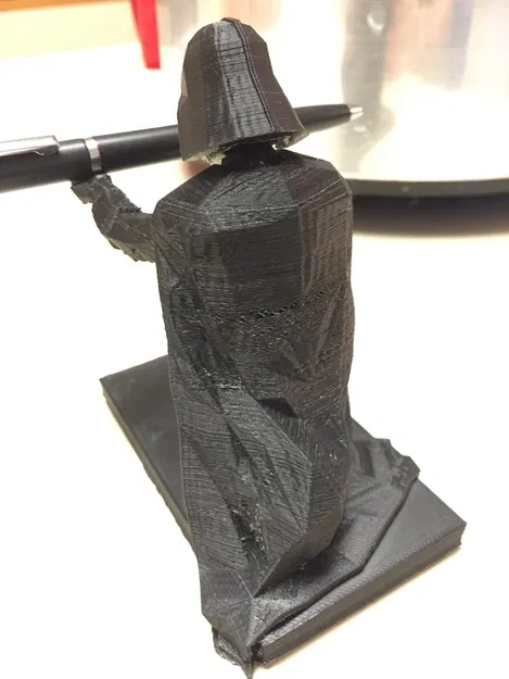 Chân đế bút Darth Vader Phong cách Low Poly - Image 4