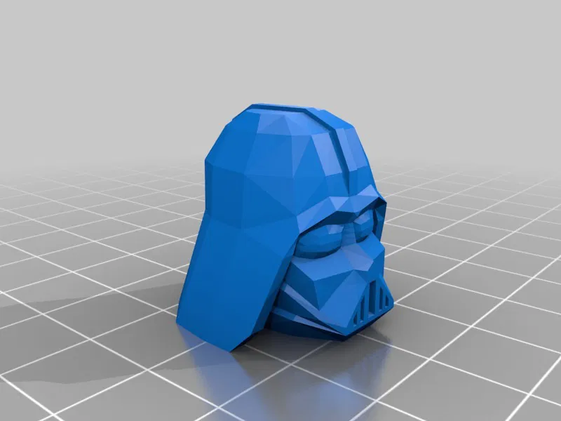 Chân đế bút Darth Vader Phong cách Low Poly - Image 8