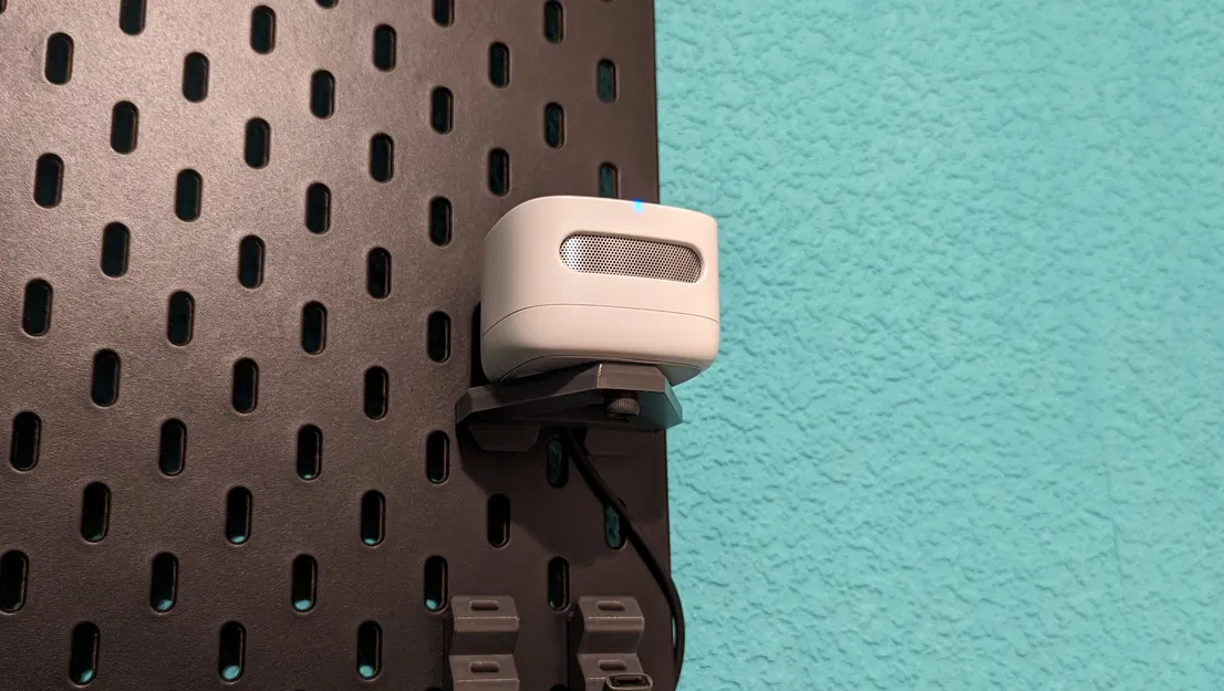 Giá đỡ màn hình chất lượng không khí Amazon đơn giản cho Skadis (không cần hỗ trợ) - Image 1