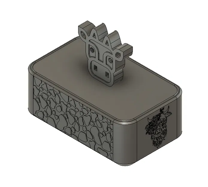 Hộp Đựng Bơ (Hình Con Bò) - Image 1