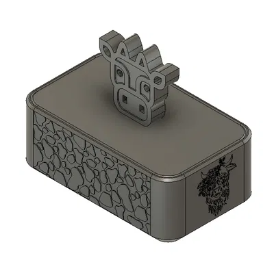 Hộp Đựng Bơ (Hình Con Bò)