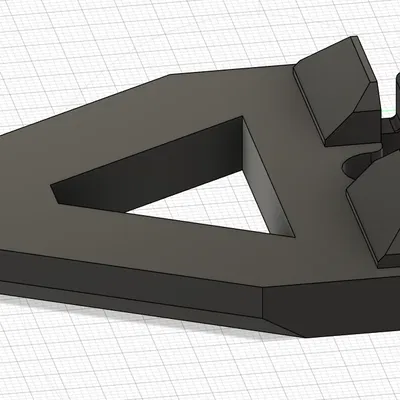 Giá đỡ màn hình chất lượng không khí Amazon đơn giản cho Skadis (không cần hỗ trợ)