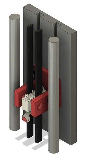 Giá đỡ công tắc giới hạn cho Monoprice Mini Delta - Image 1