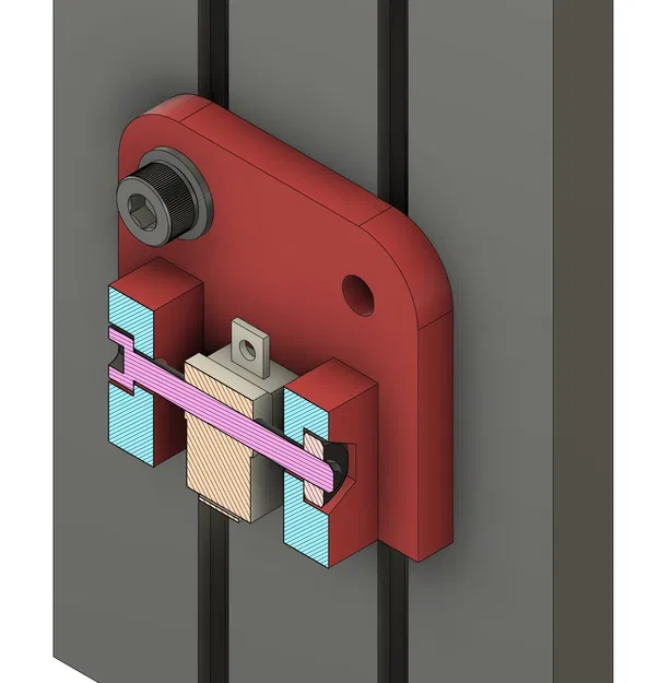 Giá đỡ công tắc giới hạn cho Monoprice Mini Delta - Image 2