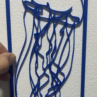 Mô Hình 3D Con Sứa Vô Tận