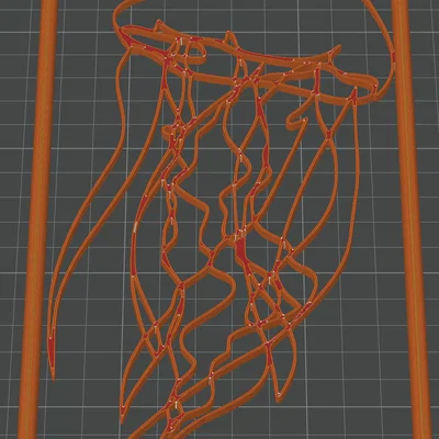 Mô Hình 3D Con Sứa Vô Tận