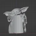 Baby Yoda ôm cốc - Thumbnail 1