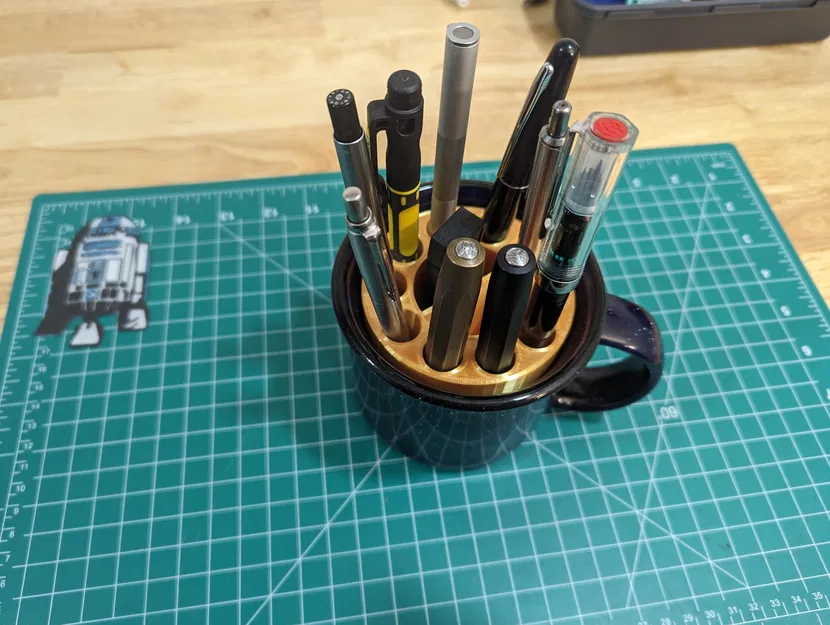 Kệ đựng ly cà phê có khay bí mật - Image 1