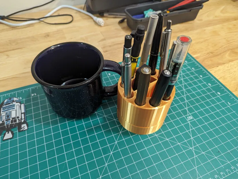 Kệ đựng ly cà phê có khay bí mật - Image 3