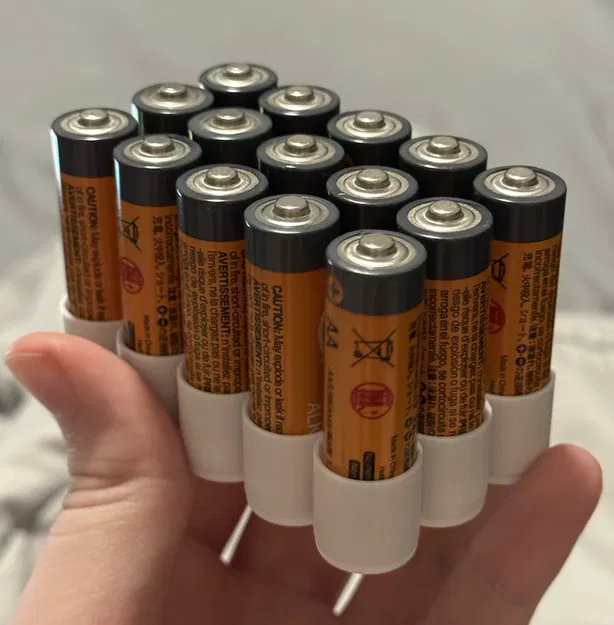 Khay Đựng Pin AA Tối Giản - Image 1