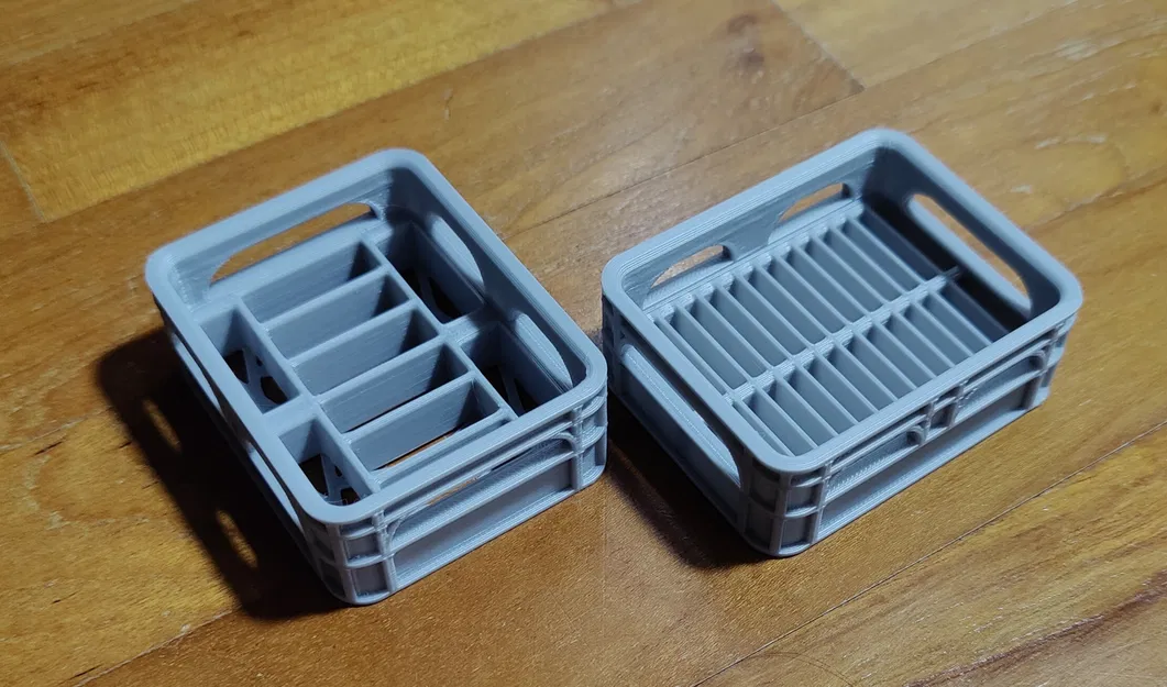 Hộp Đựng Pin CR2032 / CR2477 Nửa Chiều Cao Kiểu Thùng Bia - Image 1