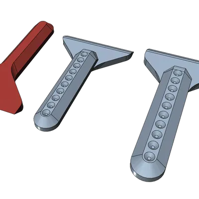 Dụng Cụ Cạo Lưỡi Dao Dễ In, Thiết Kế Công Thái Học