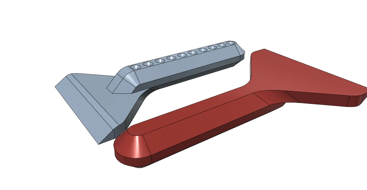 Dụng Cụ Cạo Lưỡi Dao Dễ In, Thiết Kế Công Thái Học - Image 3