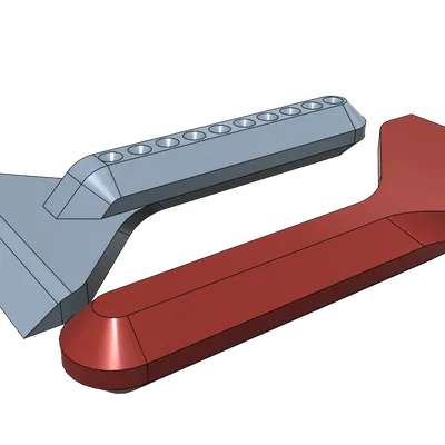 Dụng Cụ Cạo Lưỡi Dao Dễ In, Thiết Kế Công Thái Học