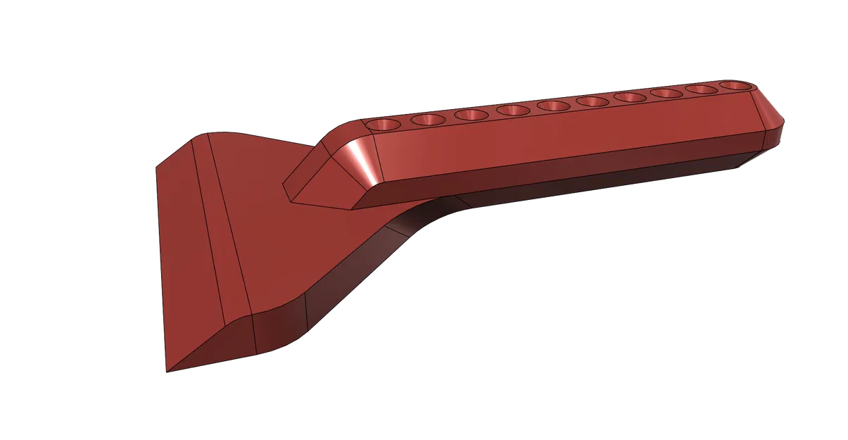 Dụng Cụ Cạo Lưỡi Dao Dễ In, Thiết Kế Công Thái Học - Image 9