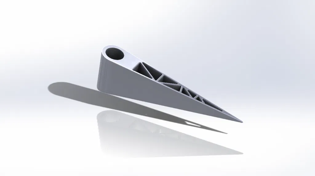 Chặn Cửa Hai Góc Nghiêng 10-15° Có Móc Treo - Image 2