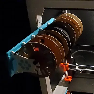 Chân đỡ cuộn chỉ Dovetail kèm ray trượt ngăn kéo cho Repwinder