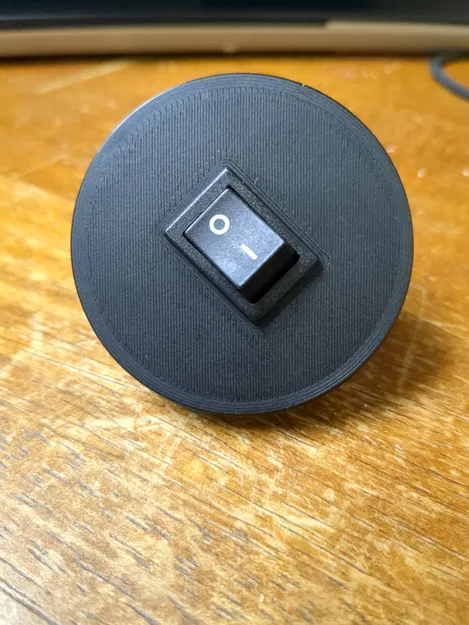 Nắp Chụp Ống Ren 1.5 inch National Pipe Straight Thread Có Lỗ Cắt Công Tắc - Image 1