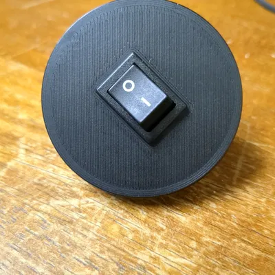 Nắp Chụp Ống Ren 1.5 inch National Pipe Straight Thread Có Lỗ Cắt Công Tắc