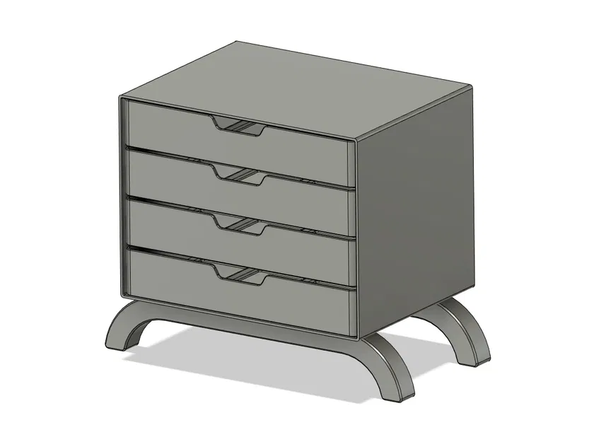 Hộp Đựng Trang Sức Gridfinity 4 Ngăn - Image 1