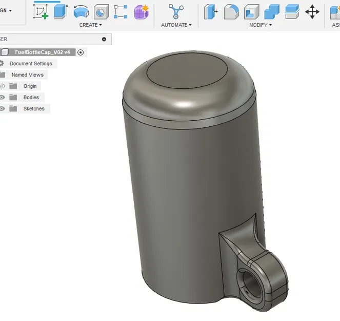 Nắp Bình Xăng RC Nitro Offroad/Onroad - Image 1