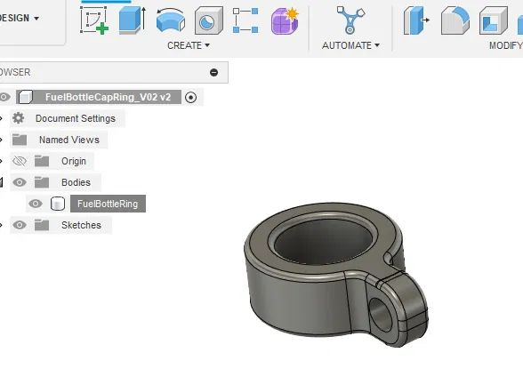 Nắp Bình Xăng RC Nitro Offroad/Onroad - Image 2