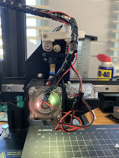 Tấm Gắn KP3S Cho Đầu Đùn và Bộ Đùn Ender 3 - Image 1