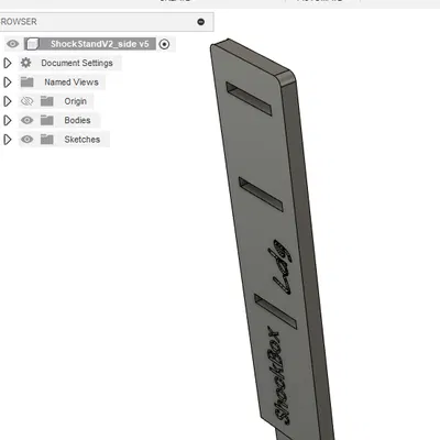 CẬP NHẬT! Chân đế cho phuộc xe RC Offroad 1/8 & 1/10