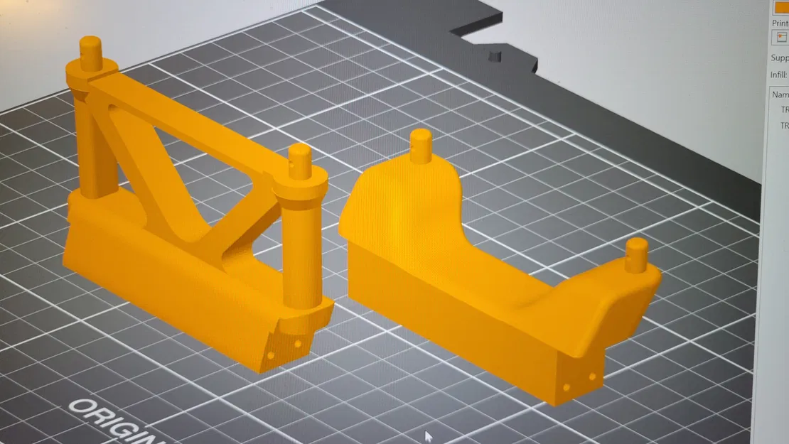 Giá Đỡ Thân Xe Traxxas TRX4 với Khung Gầm Carbon Injora - Image 1