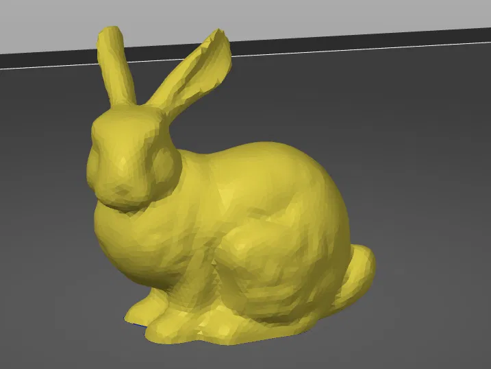 Thỏ Meshmixer để luyện tập mô hình lưới - Image 1