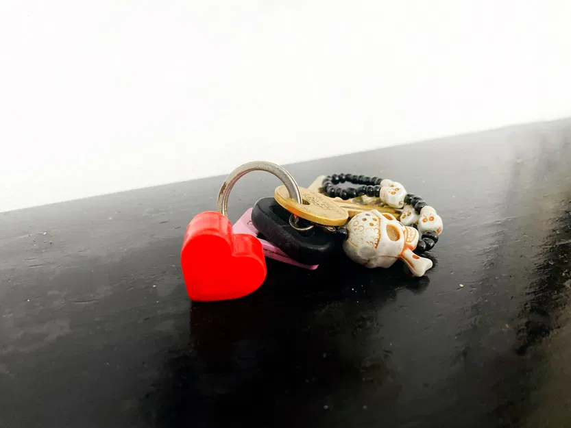 Giá Treo Chìa Khóa Nhà Kèm Móc Khóa "Couple" - Image 3