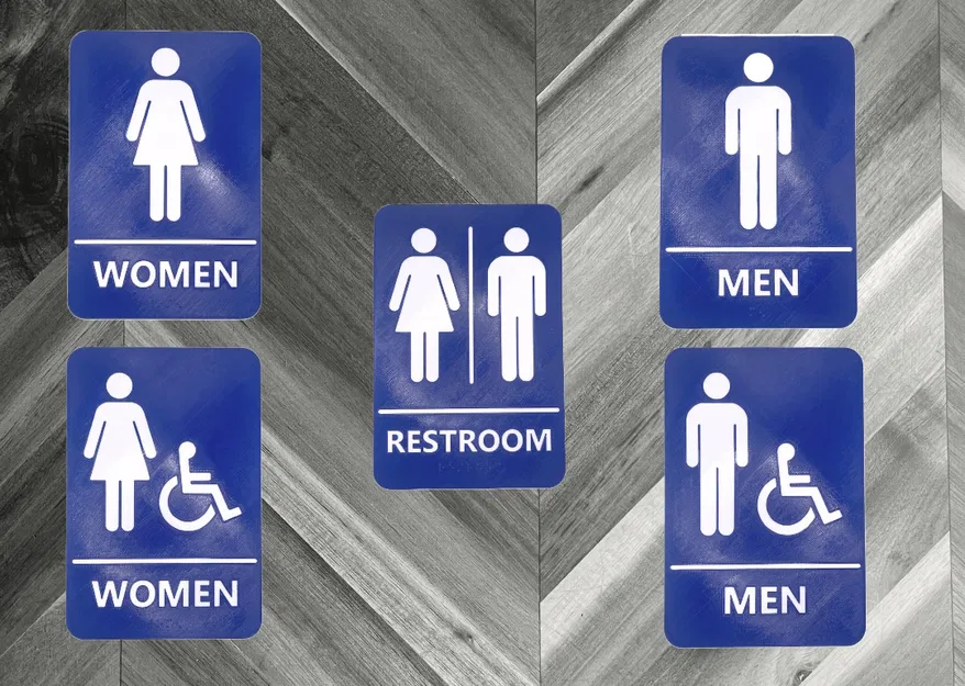 Biển Hiệu Nhà Vệ Sinh - Image 1