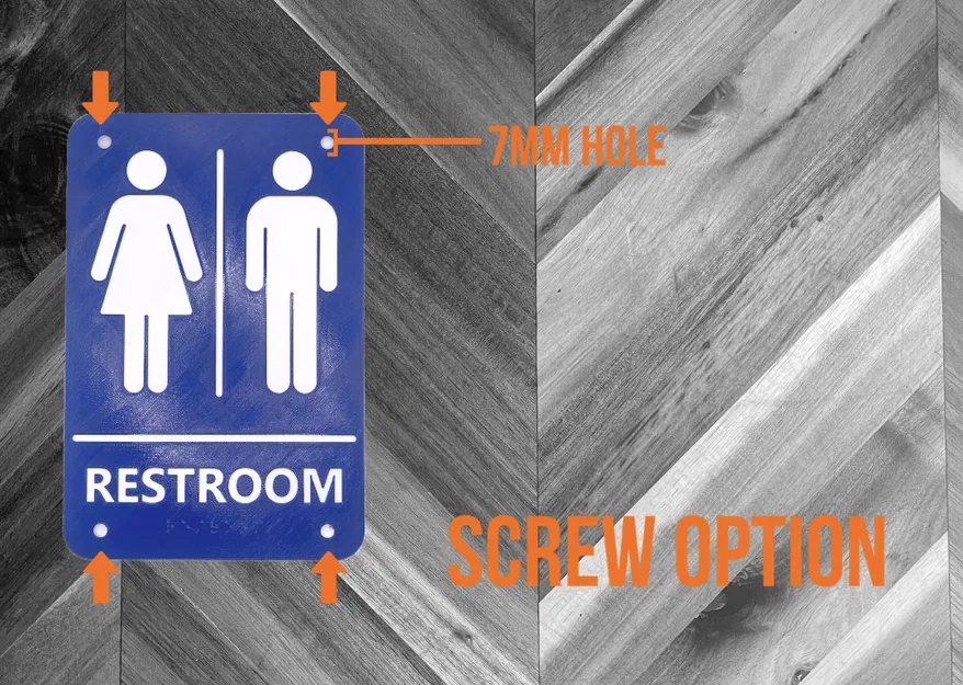 Biển Hiệu Nhà Vệ Sinh - Image 3