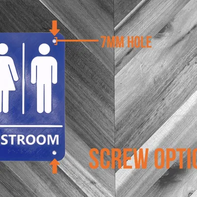 Biển Hiệu Nhà Vệ Sinh