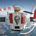 Mô Hình Trạm Vũ trụ KFC - Thumbnail 2