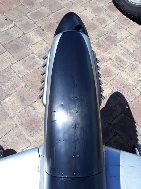 Ống Xả P51 Mustang Cho Mô Hình CARF P51 - Image 8