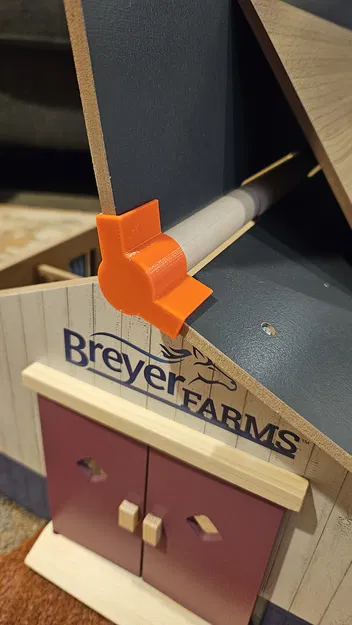 Breyer Horse Stablemates Barn - Giá Đỡ Mái Chuồng - Image 1