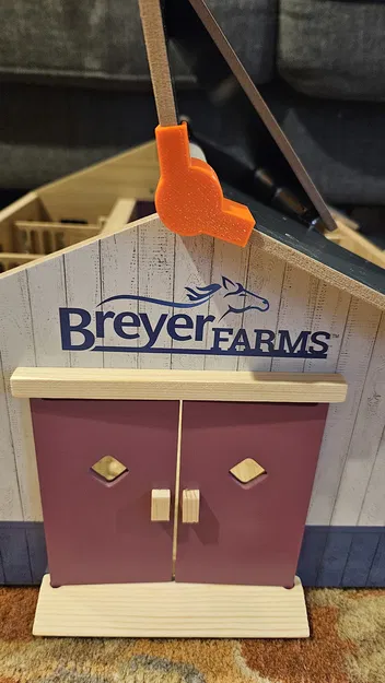 Breyer Horse Stablemates Barn - Giá Đỡ Mái Chuồng - Image 2