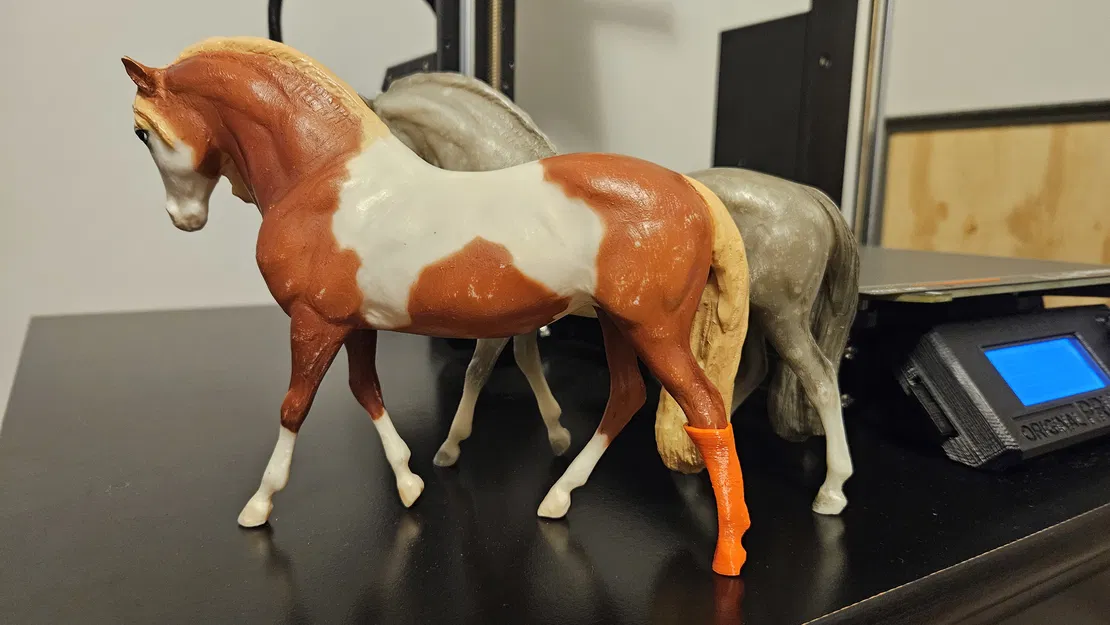 Chân Giả Sau Trái Cho Ngựa Breyer - Image 2