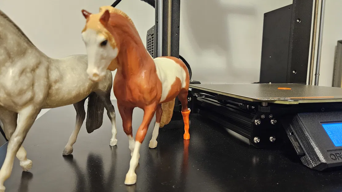 Chân Giả Sau Trái Cho Ngựa Breyer - Image 4