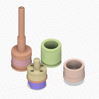 Động cơ HPA Airsoft Hoàn chỉnh (Kuba T1000) Đã Chỉnh Sửa