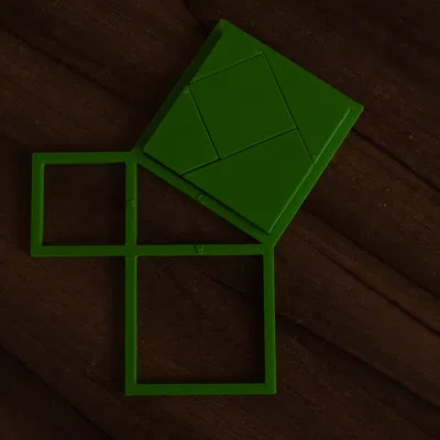 Chứng minh Định lý Pytago - Diện tích Hình khối