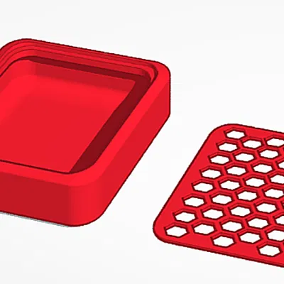 Khay Xà Bông Lục Giác