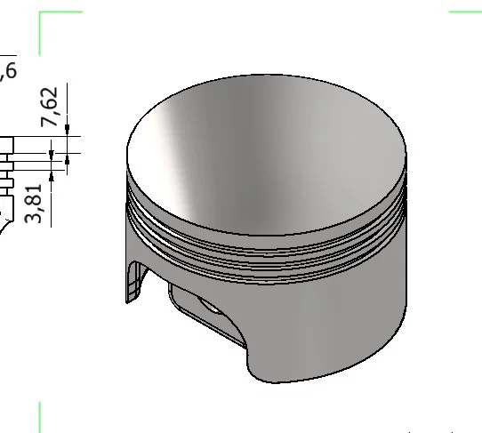 Pít" piston V6 - Image 2