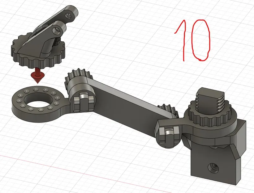 Giá đỡ/cần máy ảnh Mintion Beagle - Image 12