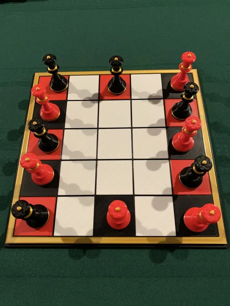 Bàn Cờ All Queens (Kiểu Ghép Connect 4, Cờ Vua, Cờ Tướng) - Image 2