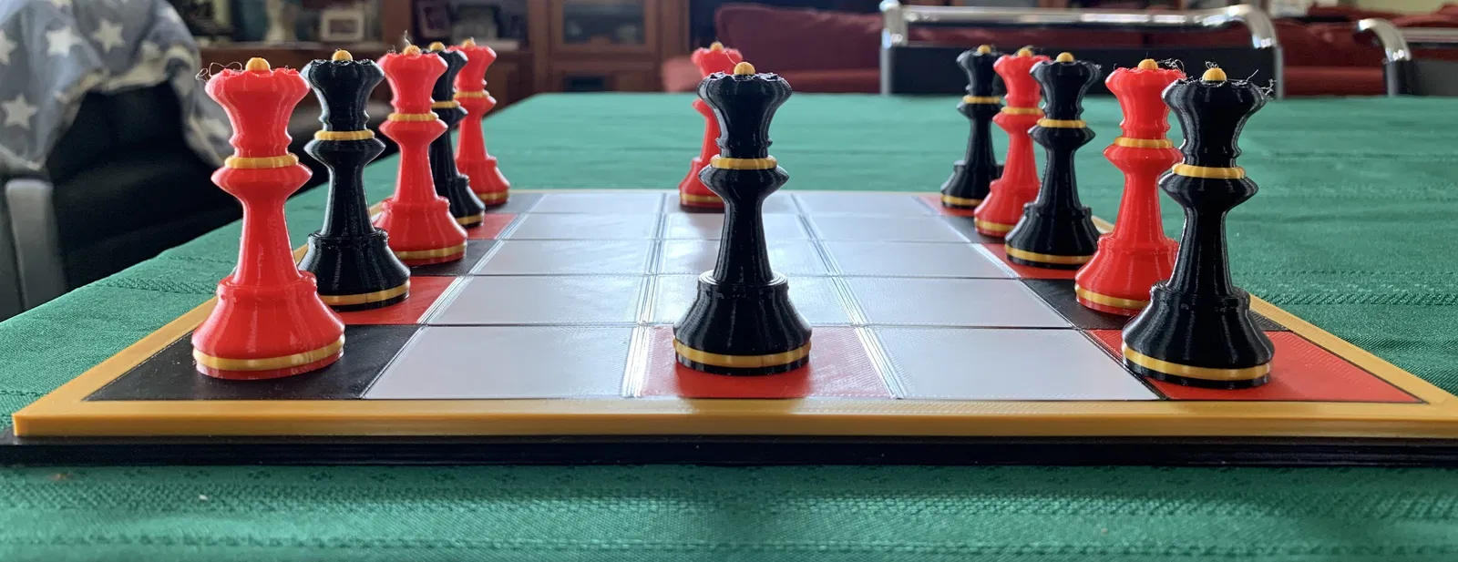 Bàn Cờ All Queens (Kiểu Ghép Connect 4, Cờ Vua, Cờ Tướng) - Image 7