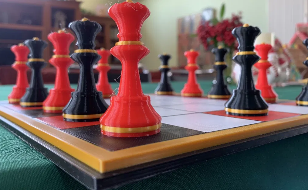 Bàn Cờ All Queens (Kiểu Ghép Connect 4, Cờ Vua, Cờ Tướng) - Image 9