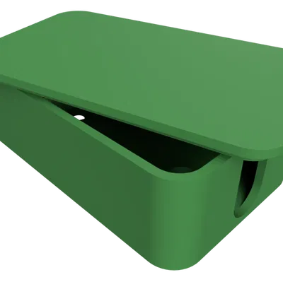 Hộp đựng dây cáp có nắp gài