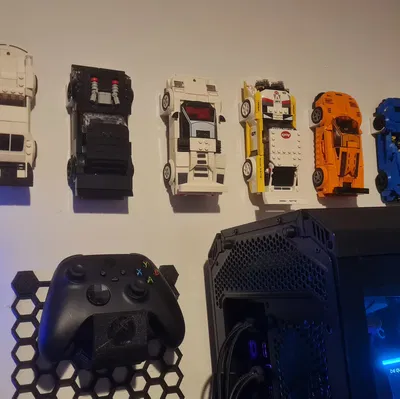 Giá treo tường Lego Speed Champions - dành cho mẫu cũ 6-stud!